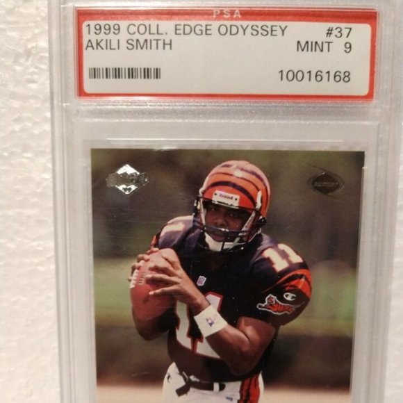 1999 COLLECTOR'S EDGE AKILI SMITH ODYSSEY #37 MINT 9 - Picture 1 of 8